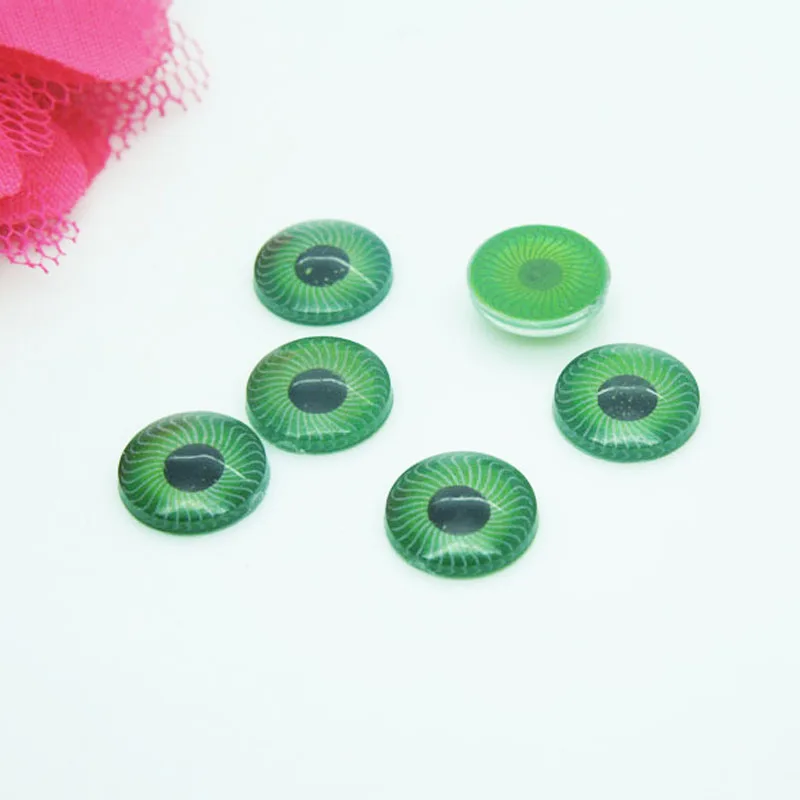 9 мм пластиковые глаза для кукол радужные зеленые медвежьей куклы изготовления