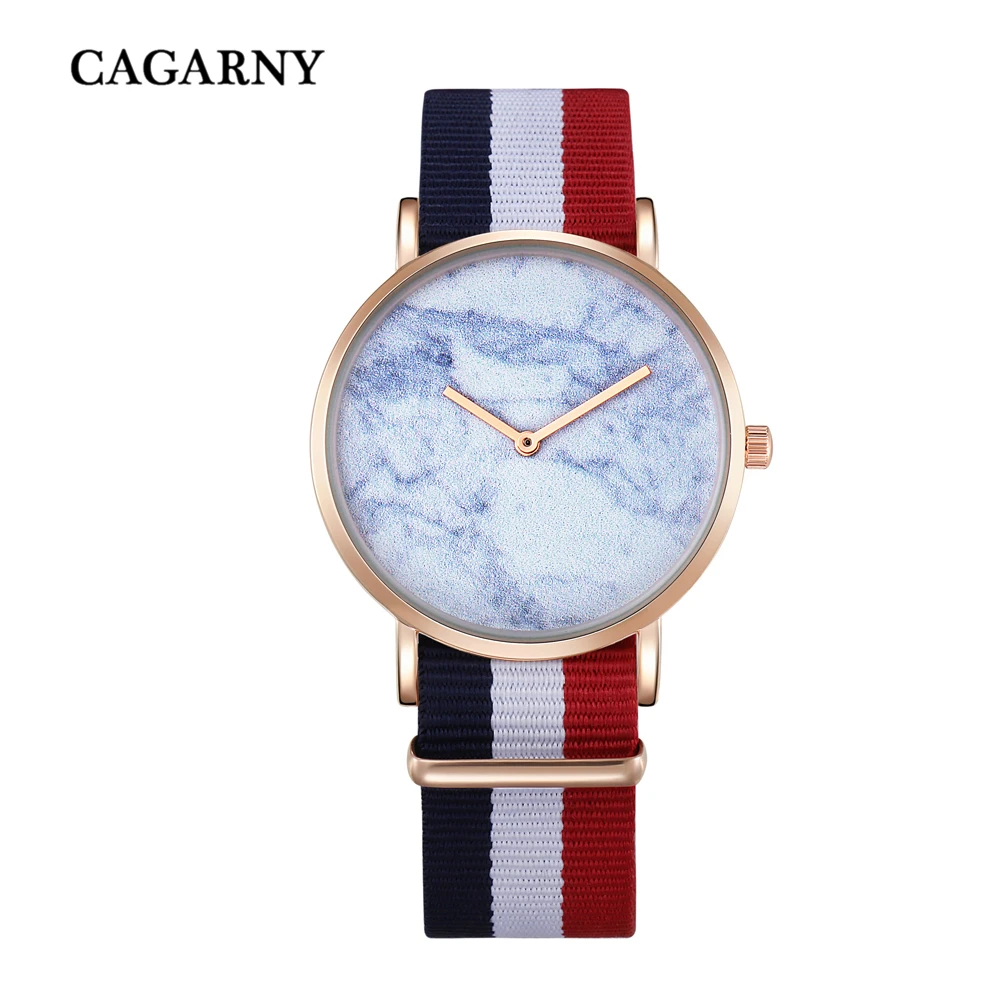 Мужские часы Cagarny роскошные Брендовые повседневные ультратонкие Модные