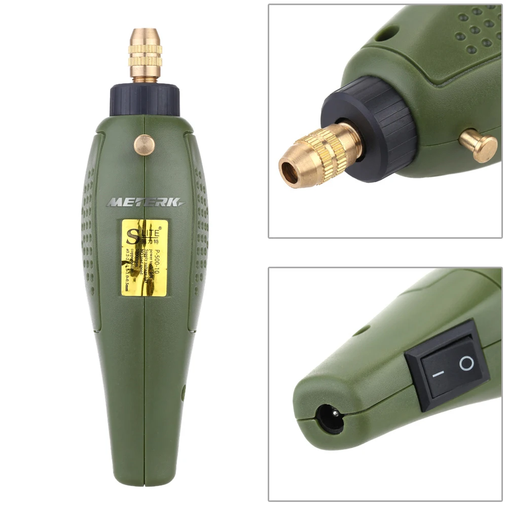 Профессиональный электрический шлифовальный набор Meterk 12 В постоянного тока