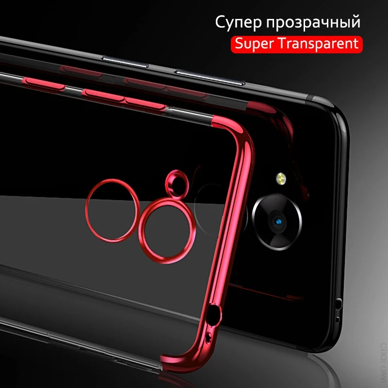 Чехлы CHOEOIWE для Huawei Honor 6C Pro мягкий чехол с покрытием 6cpro силиконовая прозрачная