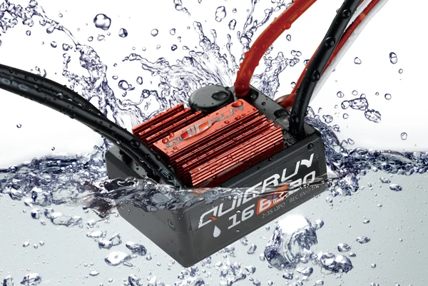 Оригинальный Бесщеточный Регулятор Скорости Hobbywing quirun 16BL30 30A для 1/16