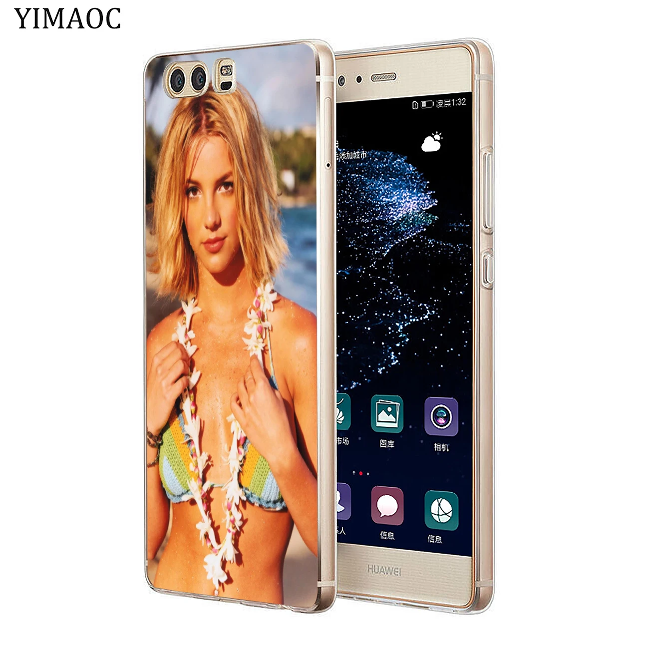 Мягкий силиконовый чехол для телефона YIMAOC Britney Spears из ТПУ Huawei P30 P20 Pro P10 P9 P8 Lite 2016 2017