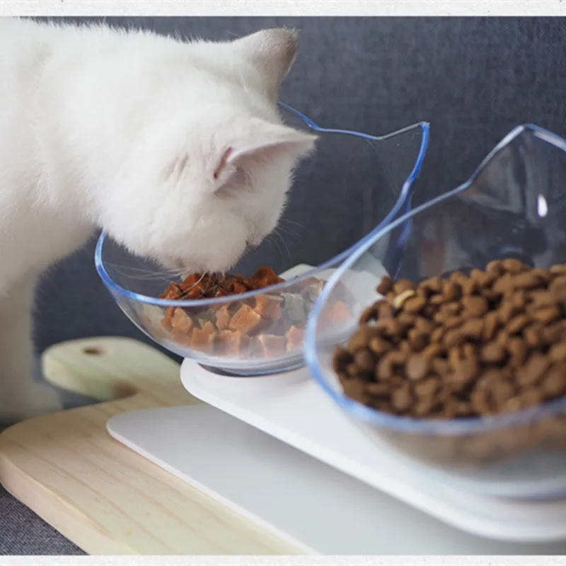 2019 fashion cats pets double bowl diameter 13CM plastic anti-skid durable pet | Дом и сад