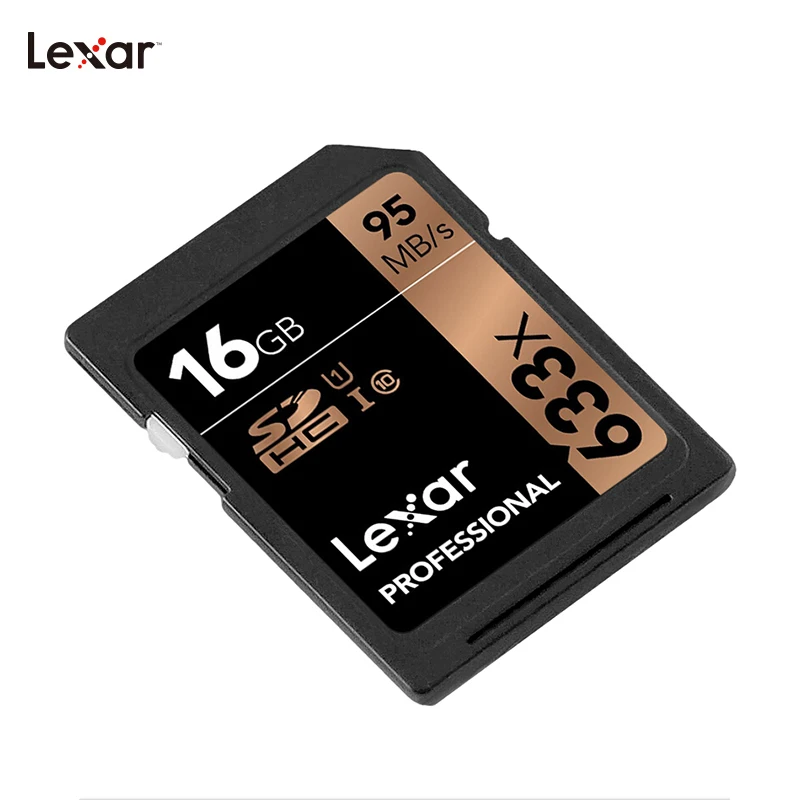 Lexar 633X32 Гб 16 64 Class 10 SD SDHC SDXC карта памяти в sd-карте 128 ГБ 256 512 для цифровой зеркальной