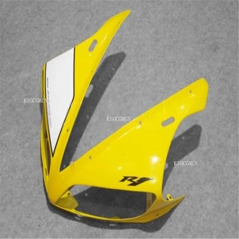 Комплект обтекателей мотоцикла для Yamaha YZF R1 2004 2005 2006 желтый черный корпус рабочие части обтекатели комплект YZFR1 04 05 06