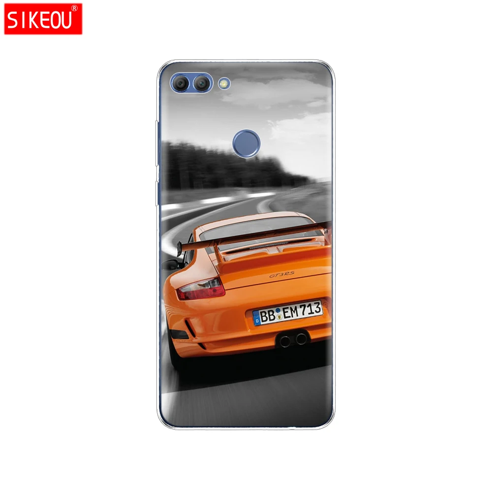 12089 Чехол для телефона huawei P smart Enjoy 7 S, Мягкий ТПУ силиконовый чехол на заднюю панель 360, полностью защитный прозрачный чехол с принтом - Цвет: 12089