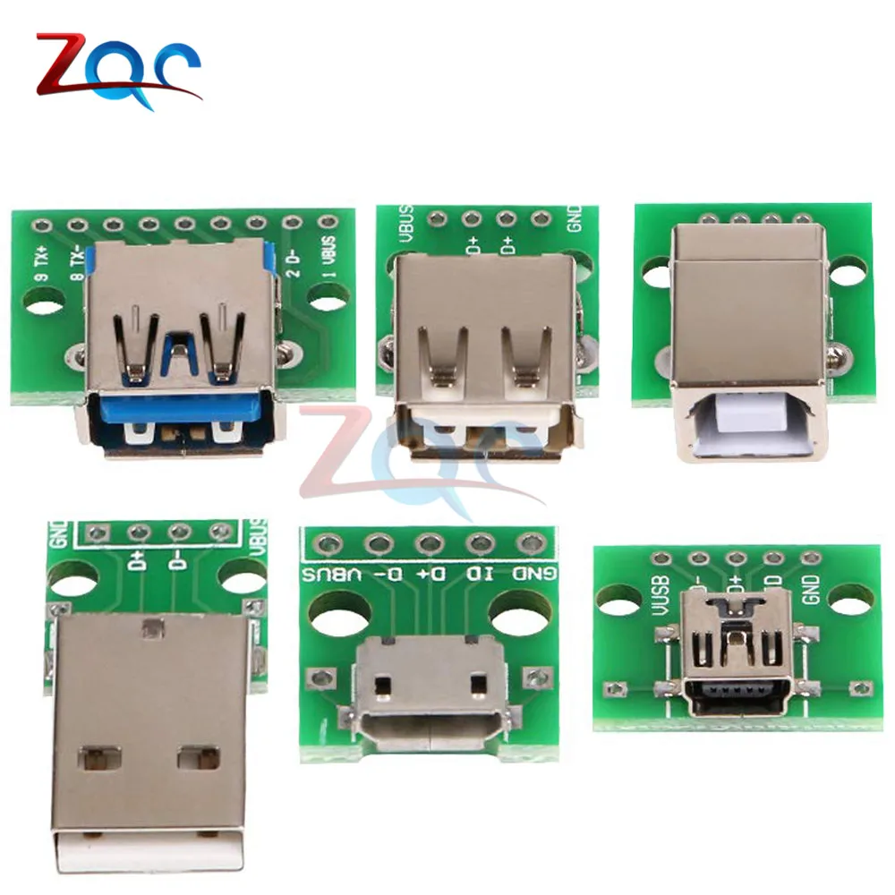 10 шт потребительских упаковок для микро USB/Mini USB/A/B/2 0/3 0 Мужской/муфтовый