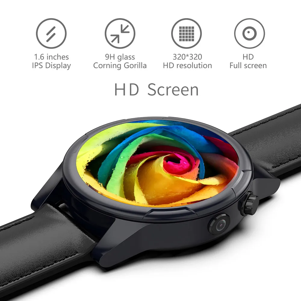 696X361 4G LTE Android 7 1 Смарт часы 6 дюймов Большой экран круглый WiFi gps сим карта Smartwatch