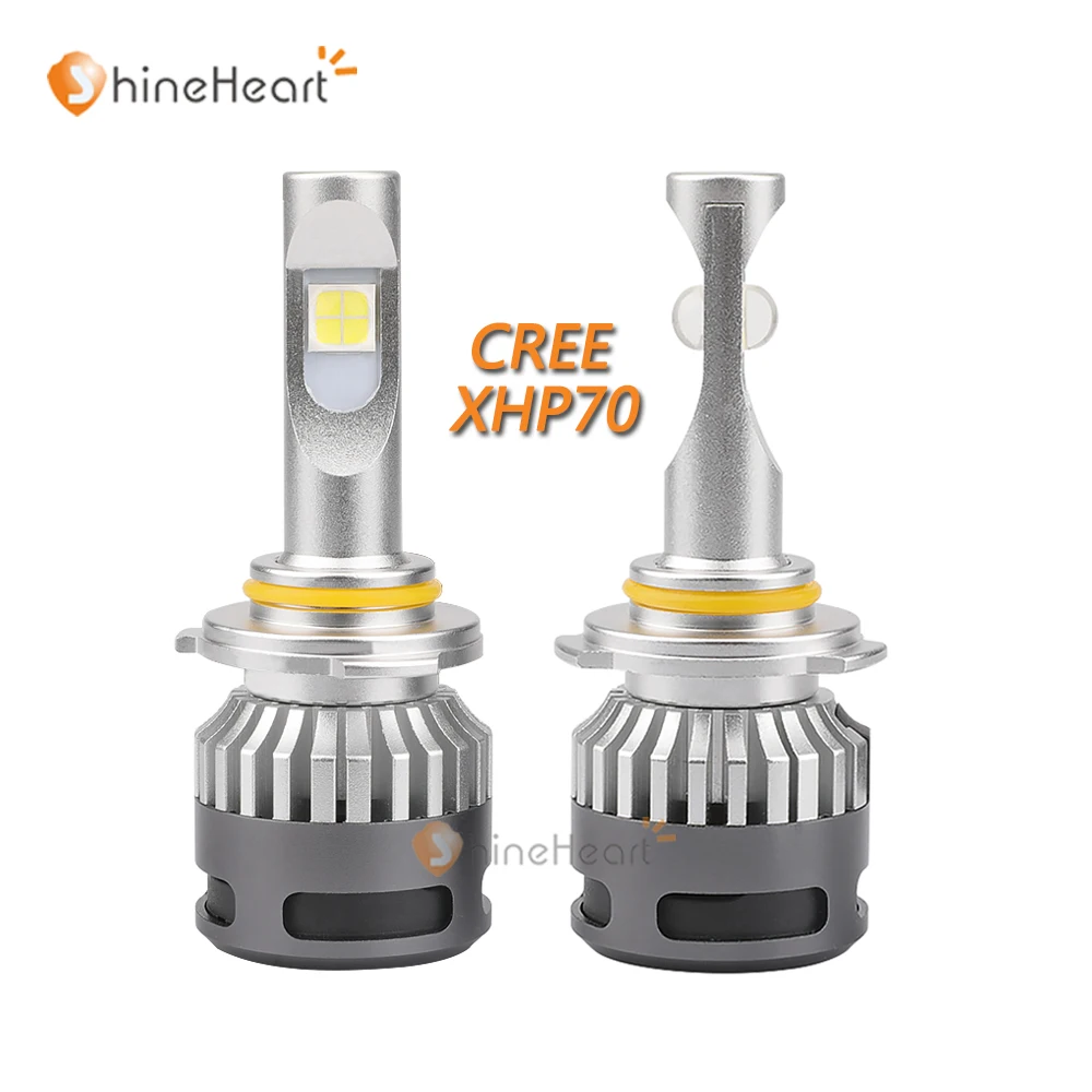 

1 set powerful X70 110W 13200LM H7 car led headlight kit CR-EE XHP70 Chip 6000K Auto Headlight Bulbs H4 H8 H9 H11 9005 9006 9012
