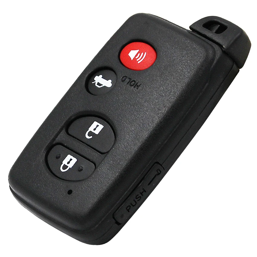 3 + 1/4 кнопочный смарт-ключ удаленный корпус необработанный чехол для TOYOTA Avalon Camry