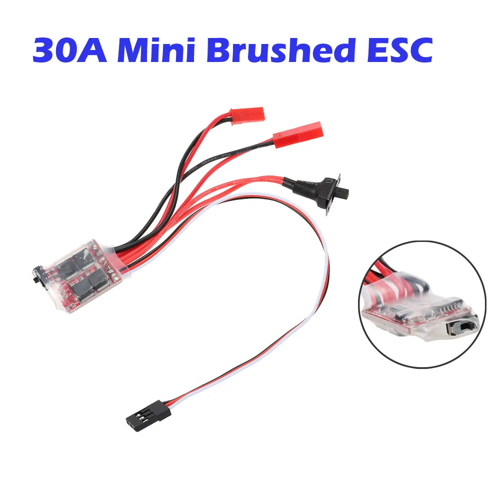 30A матовый ESC переключатель лебедки контроллер для 1/10 весы RC Гусеничный