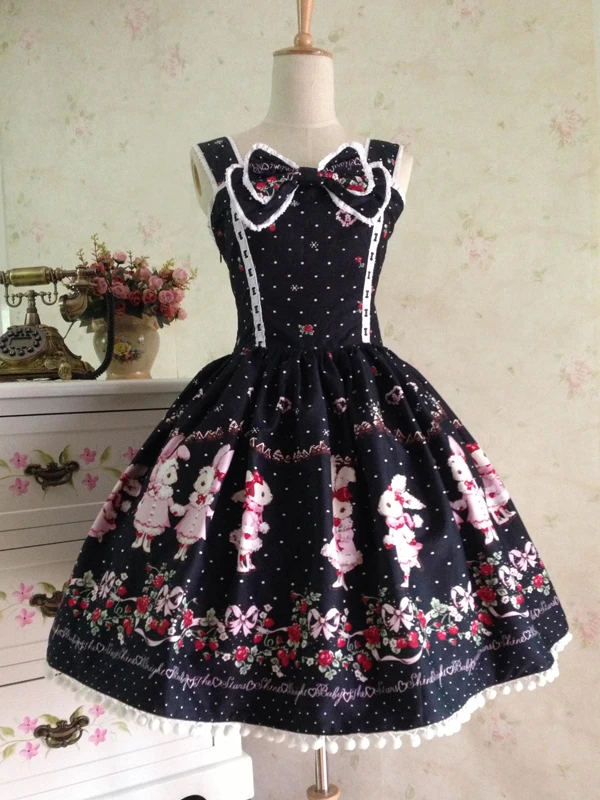 Платье Лолиты для косплея женское формальное платье на тонких бретельках с