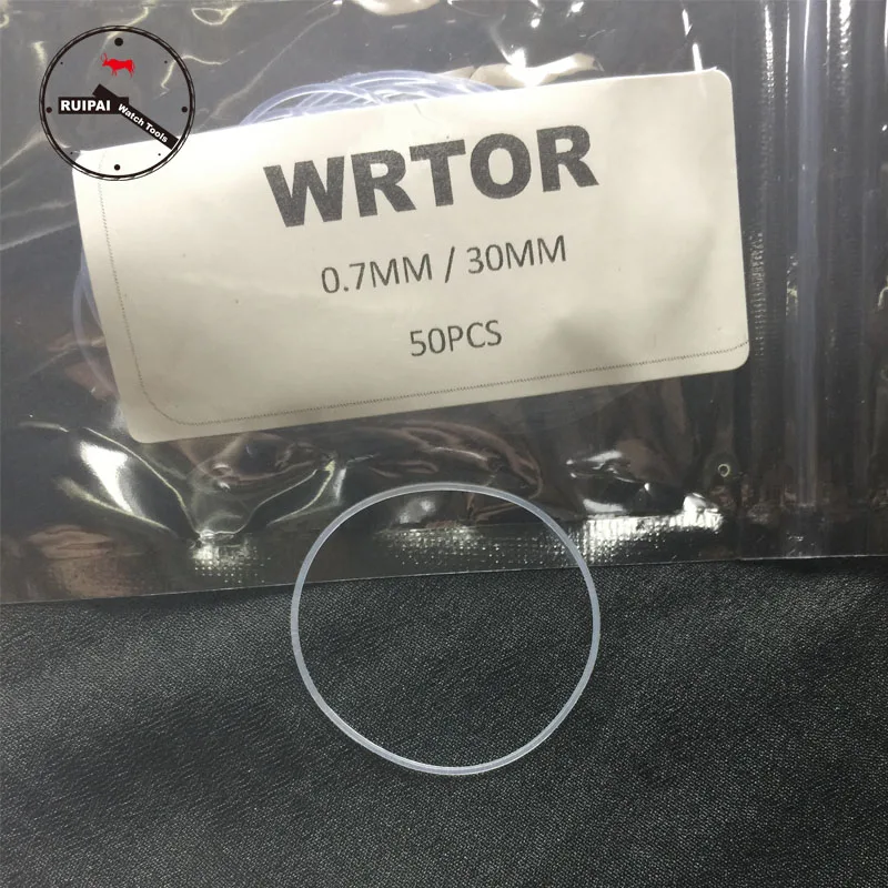 Силиконовое кольцо для часов диаметр 30 мм проволока 0 7 50 шт./лот|watch o-ring|watch backo-ring