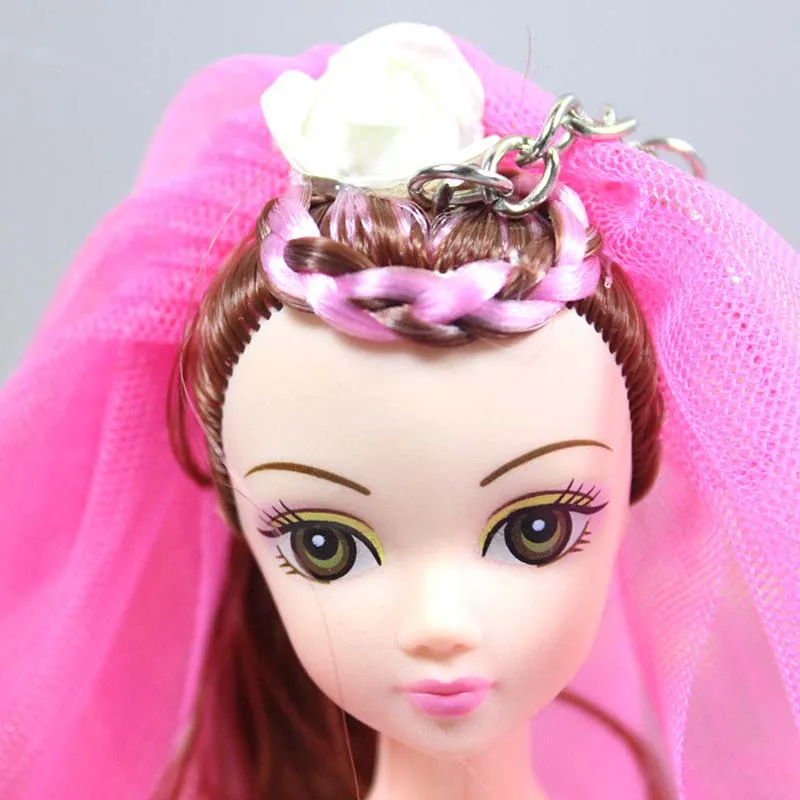 HziriP 35 см Свадебная кукла принцессы модное праздничное платье Брелок одежда кулон