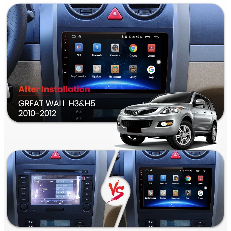 Junsun 4G+ 64G CarPlay Android 9,0 для HAVAL Hover Защитные чехлы для сидений, сшитые специально для Great Wall H5 H3 2010-2012 Автомобиль Радио Мультимедийный видеоплеер gps 2 Дина dvd