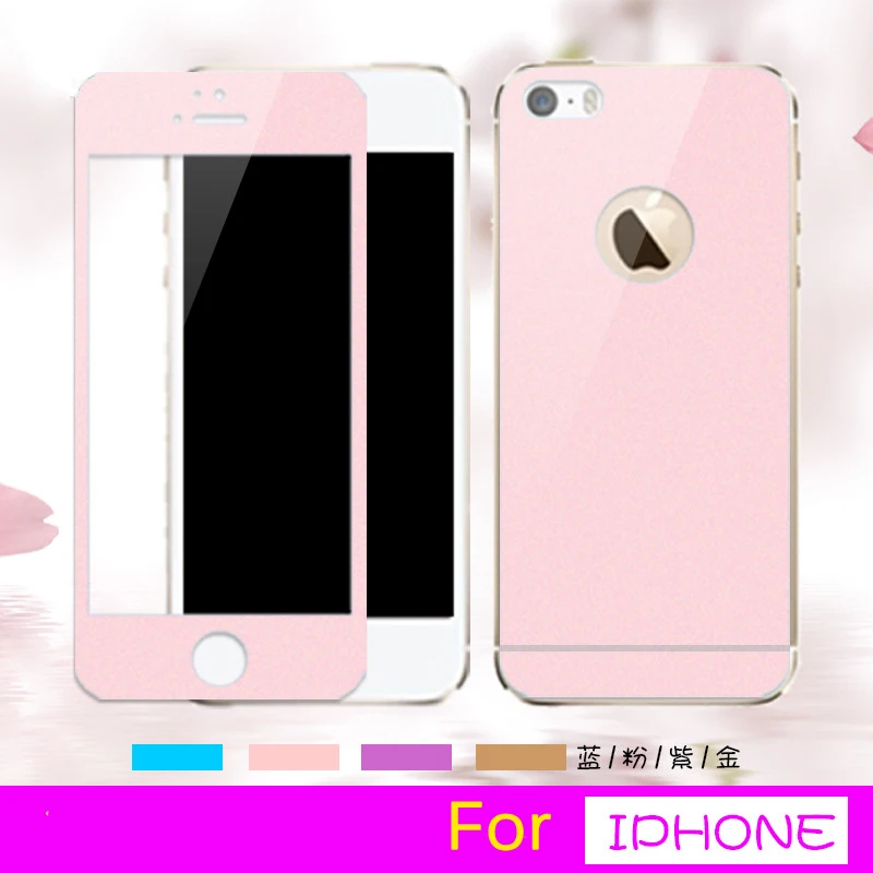 Передняя и задняя Gittar с уровнем твердости 9H цветное защитное закаленное стекло