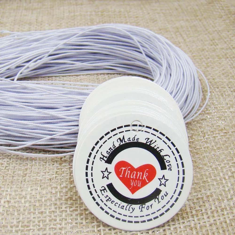 Персонализированные спасибо Свадебные бирки с красными цветами сердце