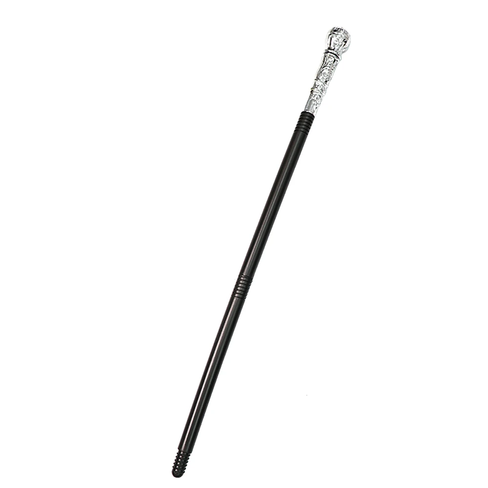 Silver 81cm Счастливого Хэллоуина головой змеи скипетр игрушка с заклепками по контуру подошвы череп головой змеи Фараона, короля, волшебные палочки Хэллоуин Косплэй детская скипетр реквизит - Цвет: Silver 81cm