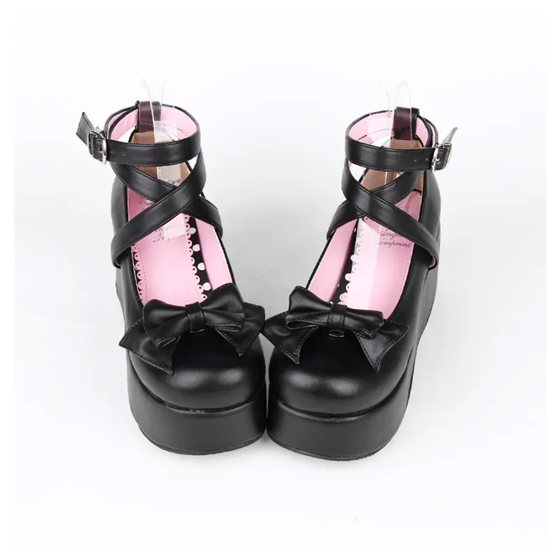 Женские туфли лодочки с ремешком на щиколотке платформе|women pumps|ankle strapthick platform |