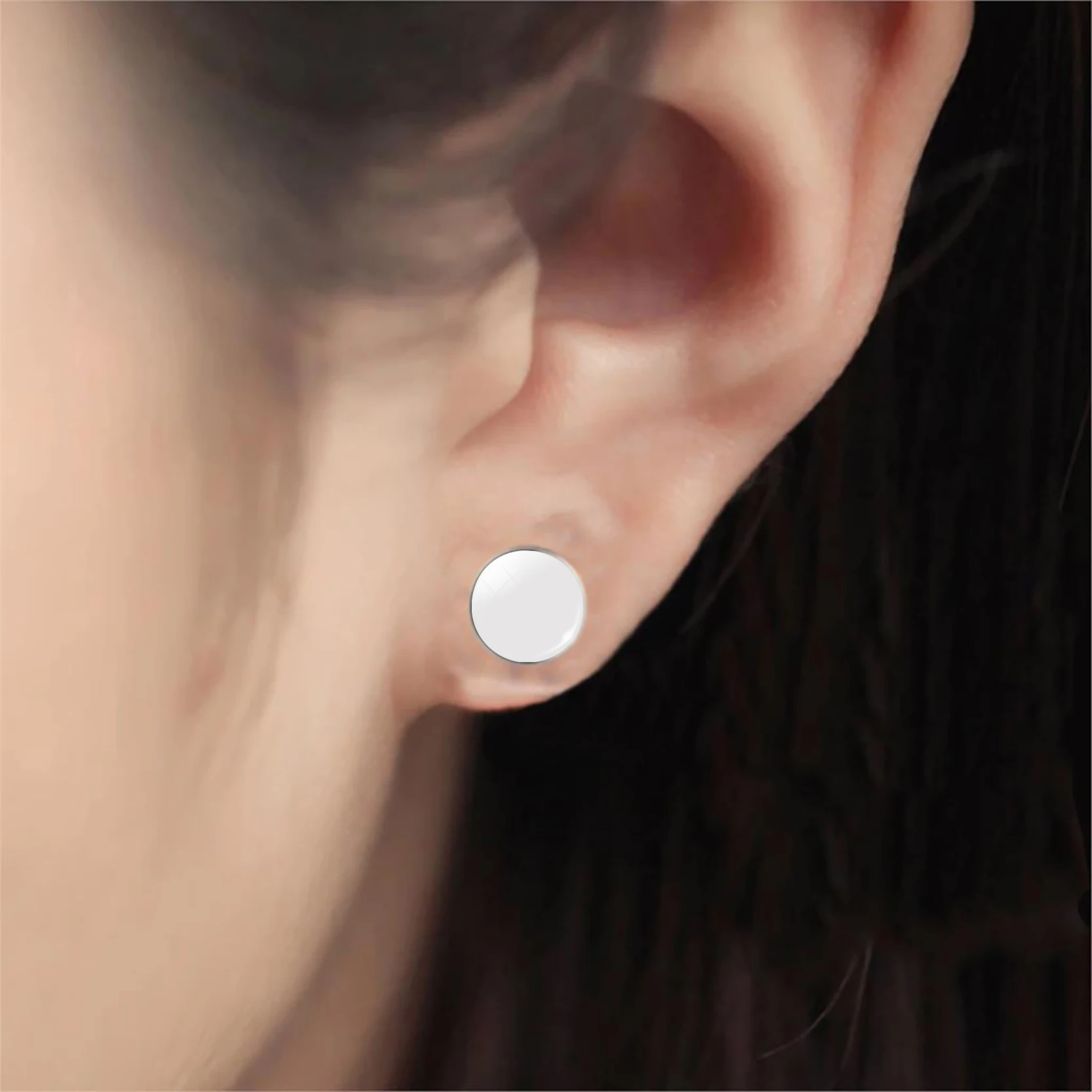 Рождественские серьги-гвоздики в рождественской тематике ювелирные изделия из