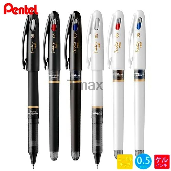 3 Pcs/Lot Pentel BLN115 Tradio Pen 0.5 mm Fashion Gel Ink Japan Quick drying pen signing Office & School Supplies|gel pen|pen 0.5pen |