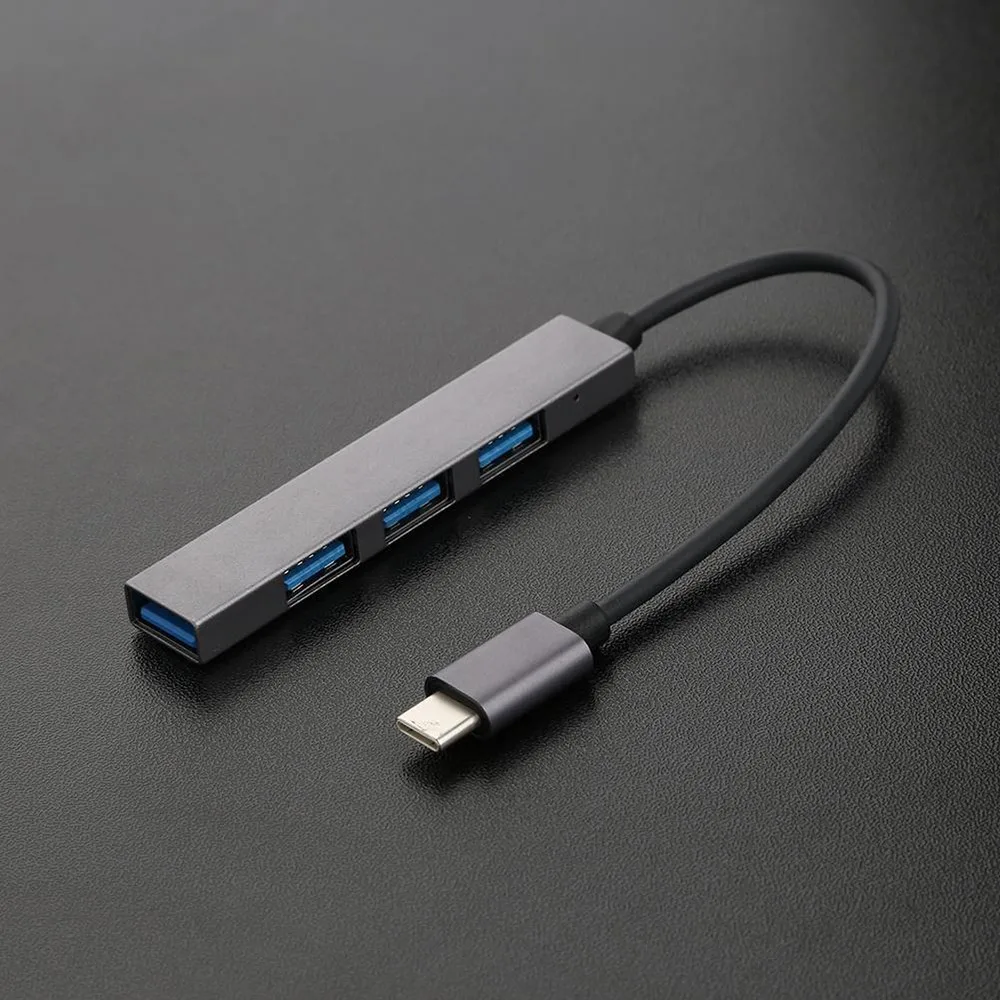 Hot Sale 4 Port USB 3.1 To USB-C Adapter Type-C Hub For Samsung Xiaomi Tablet Macbook Pro Laptop Type-C To USB 3.1 Hub Adapter