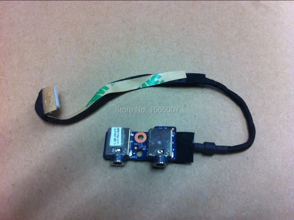 

genuine new original laptop audio board sound card with CABLE for HP Pavilion DV3 CQ35 CQ36 audio board