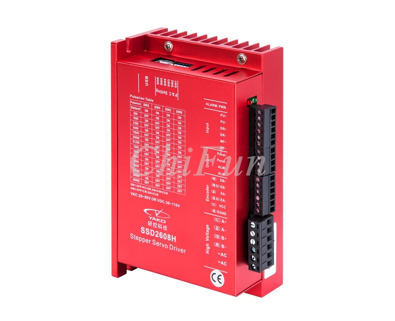 Бесплатная доставка YAKO hybrid servo Закрытая петля привод SSD2608H DC30 110V/AC20 80V|closed loop|hybrid
