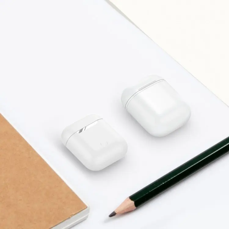 QI Беспроводное зарядное устройство защитный чехол для Airpods беспроводной