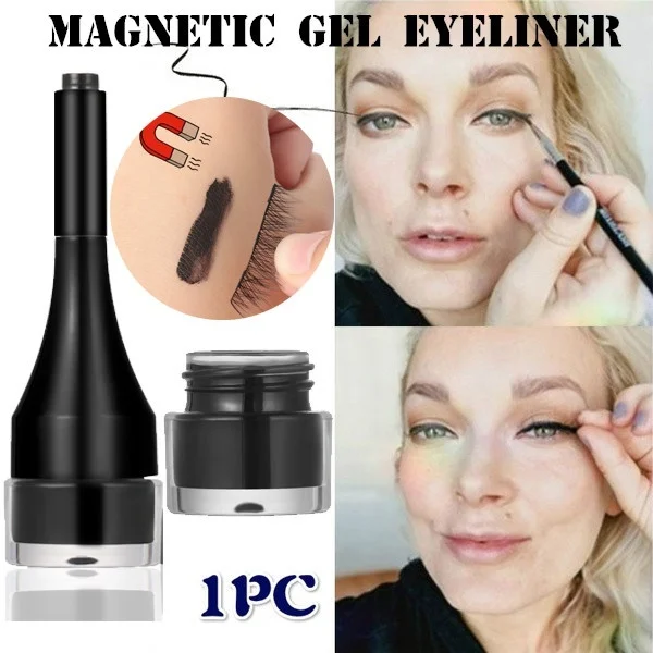 1 шт. гелевая Магнитная подводка для глаз магнитных ресниц Smudgeproof