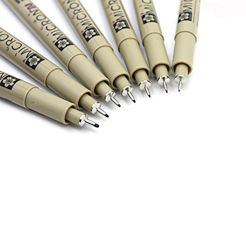 Черные чернила 005 маркер войлок наконечник ручка для хранения/пигментных чернил