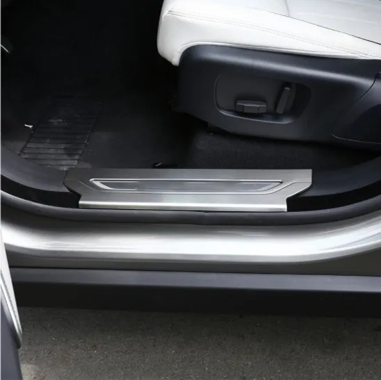 For Range Rover Velar 2017 Car-Styling 304 Stainless Interior Door Sill Scuff Threshold Plate Trim Car Accessories 4pcs | Автомобили и