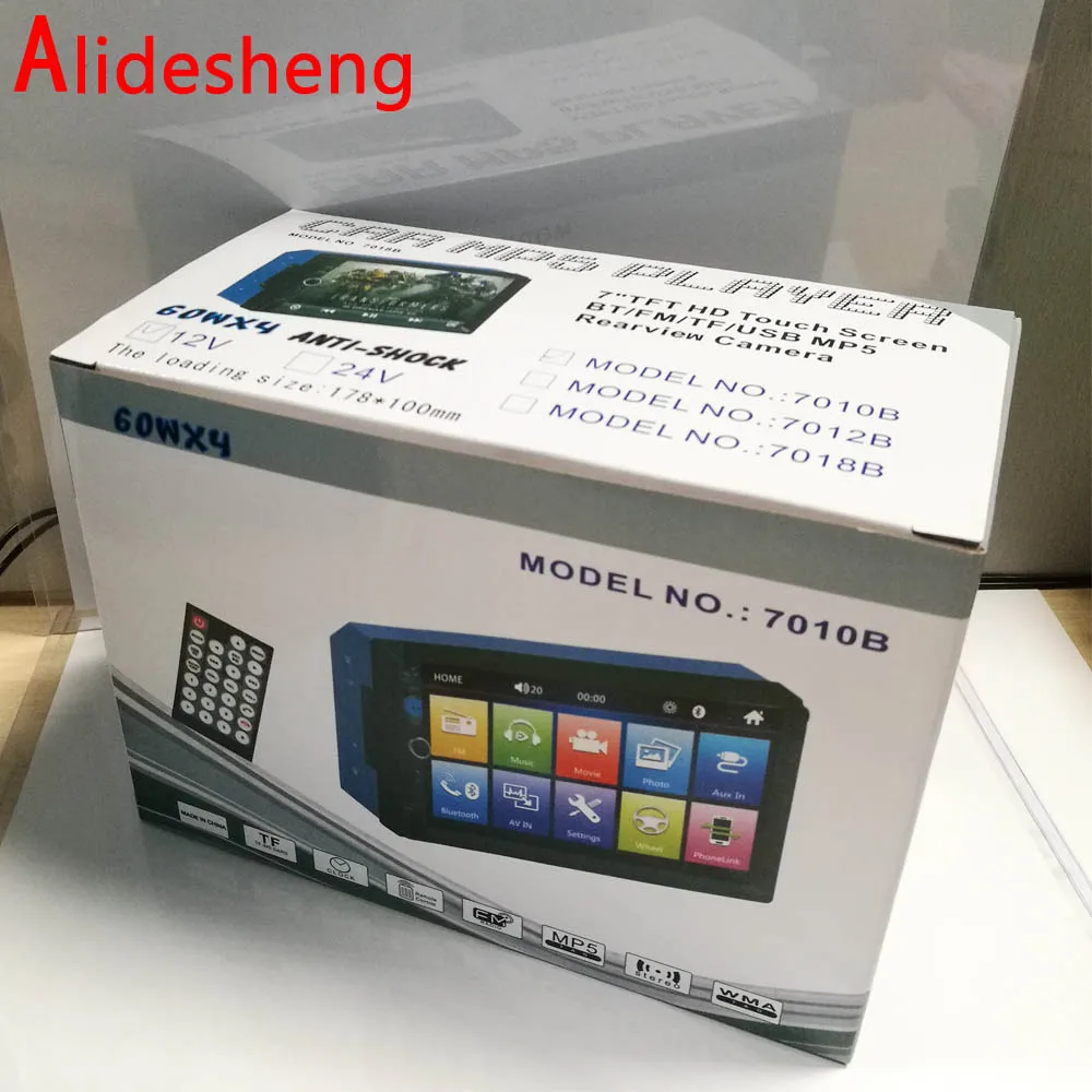 Авторадио 7010B 2 Din Автомагнитолы 7 &quotHD Сенсорный экран sd/FM/MP5/MP4/MP3/USB/aux/Bluetooth аудио