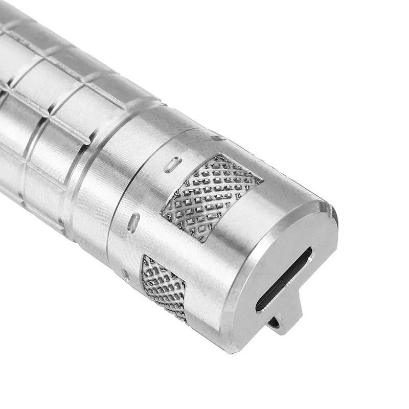 Jiguoor Ti3A титана Nichia 219C 85LM 4 режима мини EDC светодиодный фонарик AAA нейтральный белый серебристый IP65 Водонепроницаемый аварийный фонарь