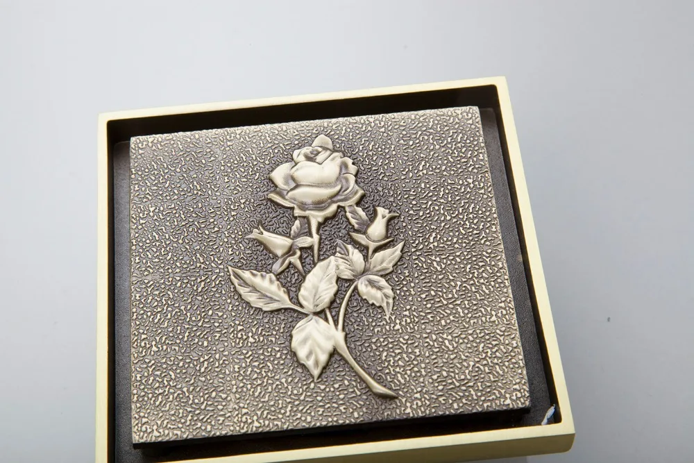 Трапы цветок 5403 квадратных 4 &quot античная латунь европейский фильтр искусство