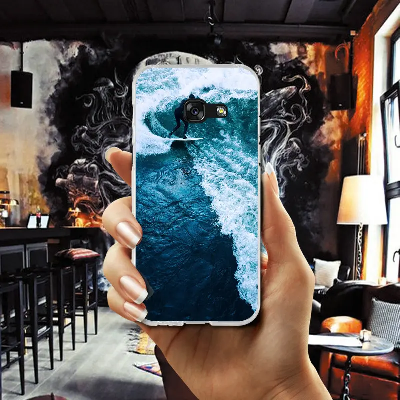 Паркур Скейтбординг серфинга спортивные для Samsung Galaxy A3 A5 A7 J1 J2 J3 J4 J5 J6 J7 2016 2017 2018