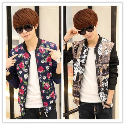 Молодежная Metrosexual куртка бомбер Мужская осенняя классические мужские пальто