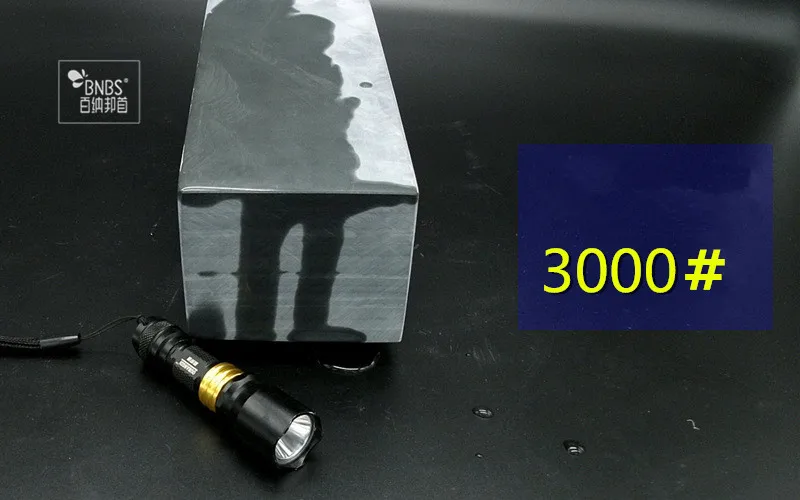 BNBS натуральный Pulpstone 3000 # шестигранный полировальный камень резкость натуральные