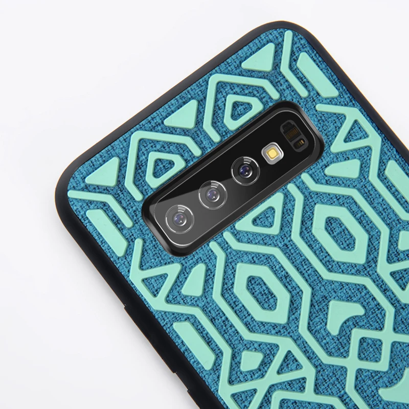 Чехол Mofi для Samsung S10 Plus чехол Galaxy S10E косая Нескользящая противоскользящая