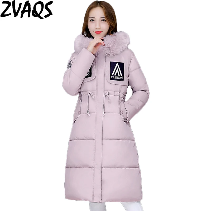 Новое поступление 2020 Повседневная теплая Женская зимняя куртка с длинным