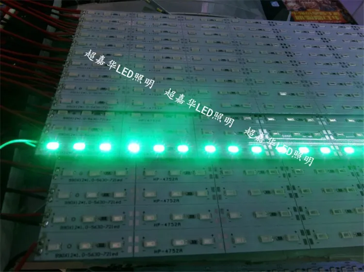 10 шт./партия, samsung 5630 SMD led bar light, 12 мм жесткий светодиодный стержень, 18 Вт/м светодиодная твердая лента LHS-56-002