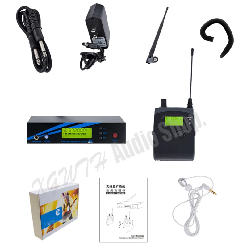Monitoring System Wireless In Ear Monitor with Earphone Professional for Stage Performance DJ | Audio