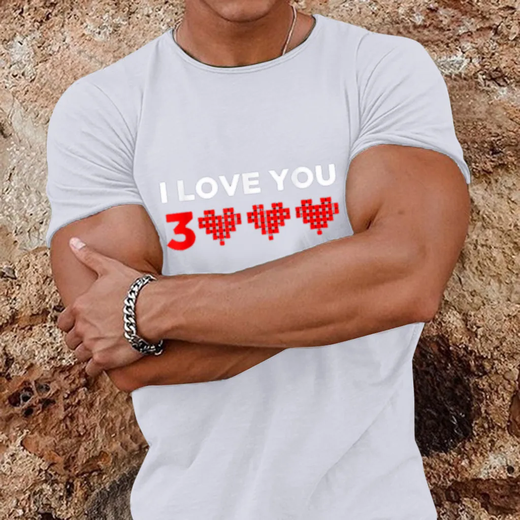 Мужская футболка с надписью I Love You 3000 спасибо Тони Железный человек футболки из