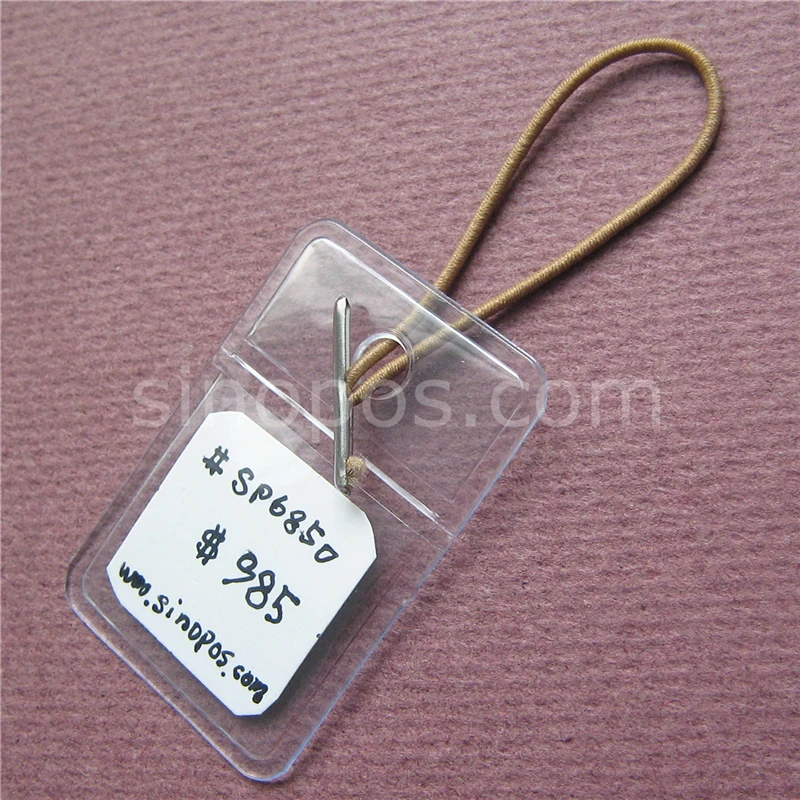 Мини-сумка из ПВХ 23 мм теги кнопок вкладышей маленькая пластиковая виниловая