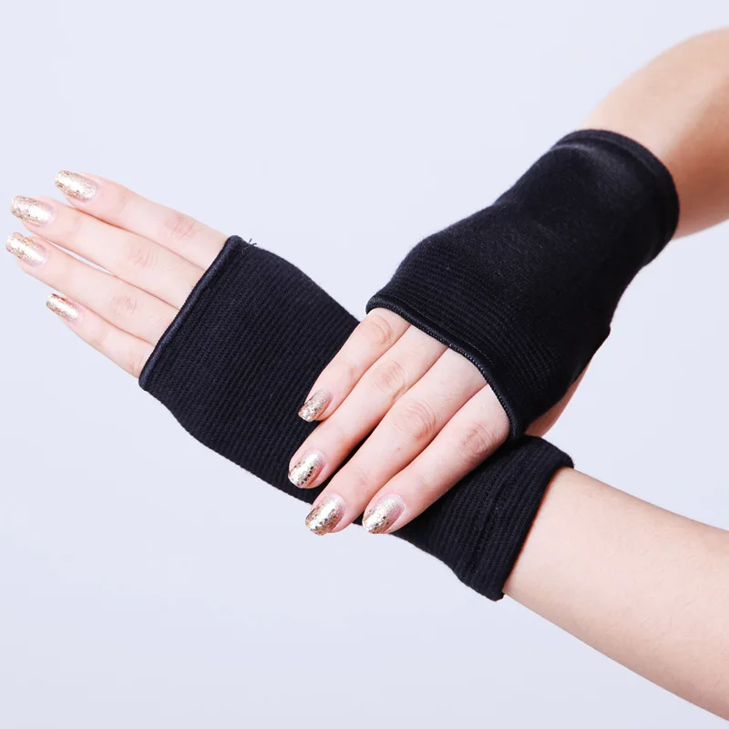 Черный эластичный Дальний инфракрасный браслет для запястья поддержка пояс рук