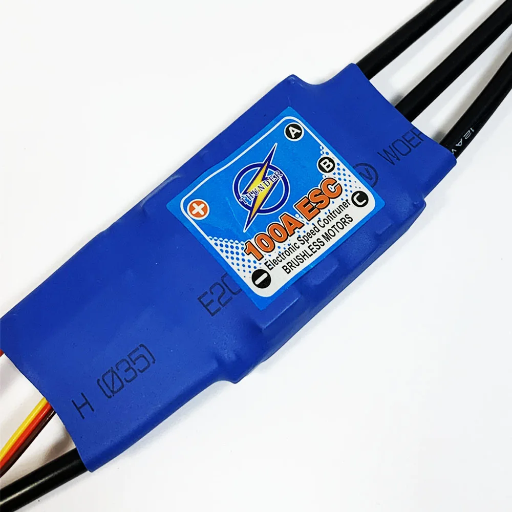 BJT 100A ESC 5A/5V BEC 2 6S lipo батарея бесщеточный мотор с внешним ротором для