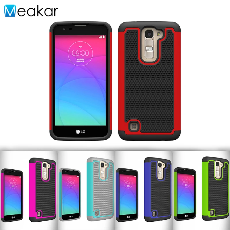 Пластик Coque 5.0For Lg K7 чехол для Lg K7 Tribute 5 двойной Lg-X210 X210 X210Ds LS675 MS330 телефона чехол-лента на заднюю панель