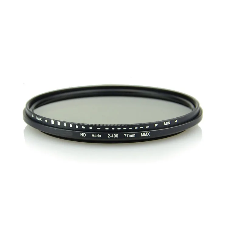 58 мм Переменная нейтральная плотность ND2 до ND400 фейдер ND Vario Graufilter фильтр для Canon 600D