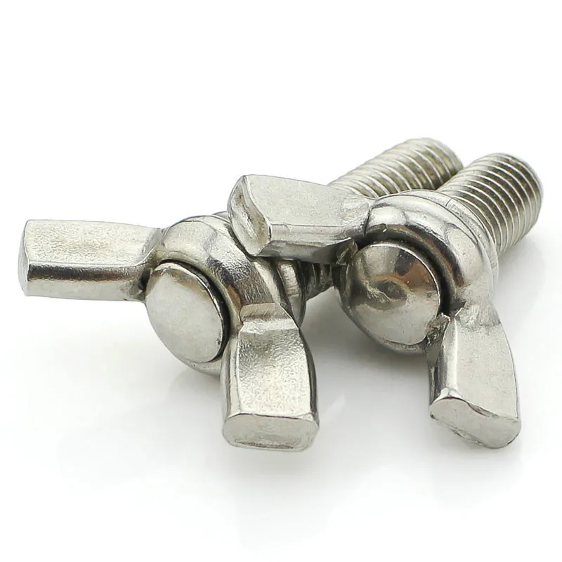 2 шт. 304 Болт Бабочка из нержавеющей стали M6 * 10/12... 55|butterfly bolts|stainless steel boltsstainless bolt |