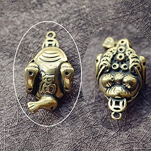 

Медный брелок-лягушка YES Golden LUCKY